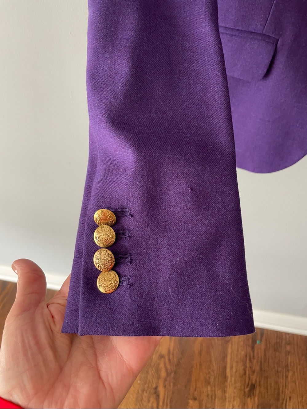 J Crew Purple Schoolboy Blazer - Picture 4 of 11